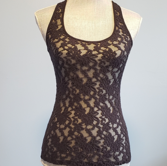 Guess | Lace Front Tank Top - Picture 2 of 14